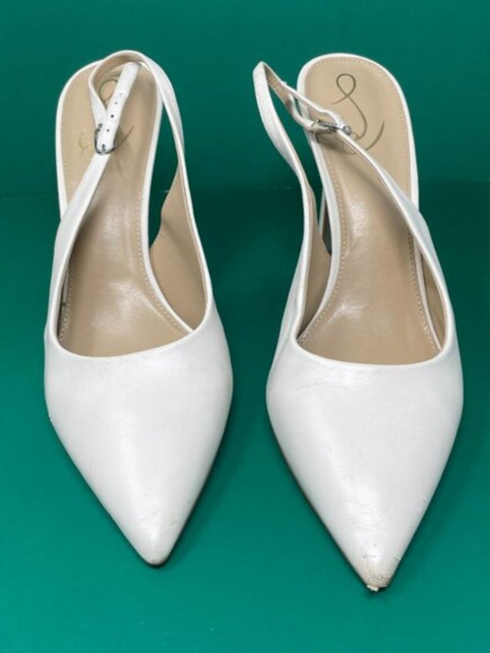 Sam Edelman | Hazel Sling Back Heel in Bright White